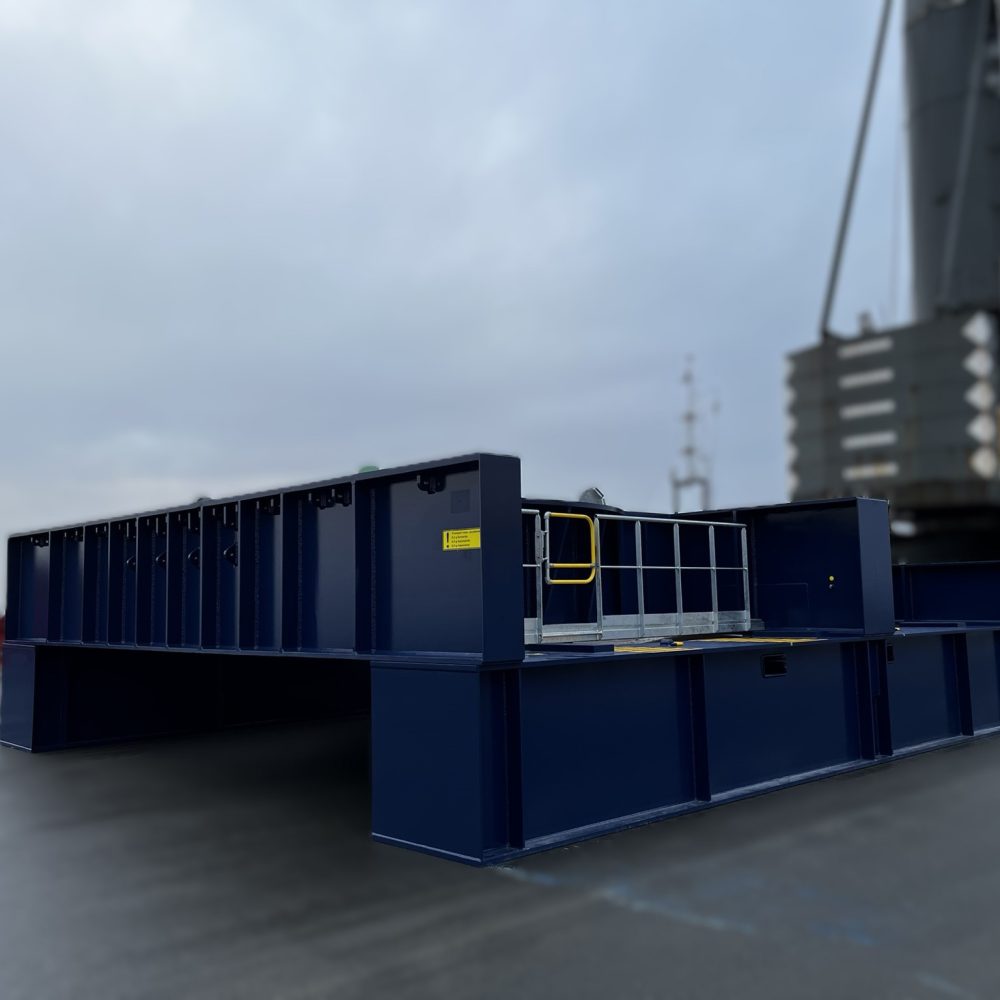 Søfragt ingeniørløsning til Nacelle element